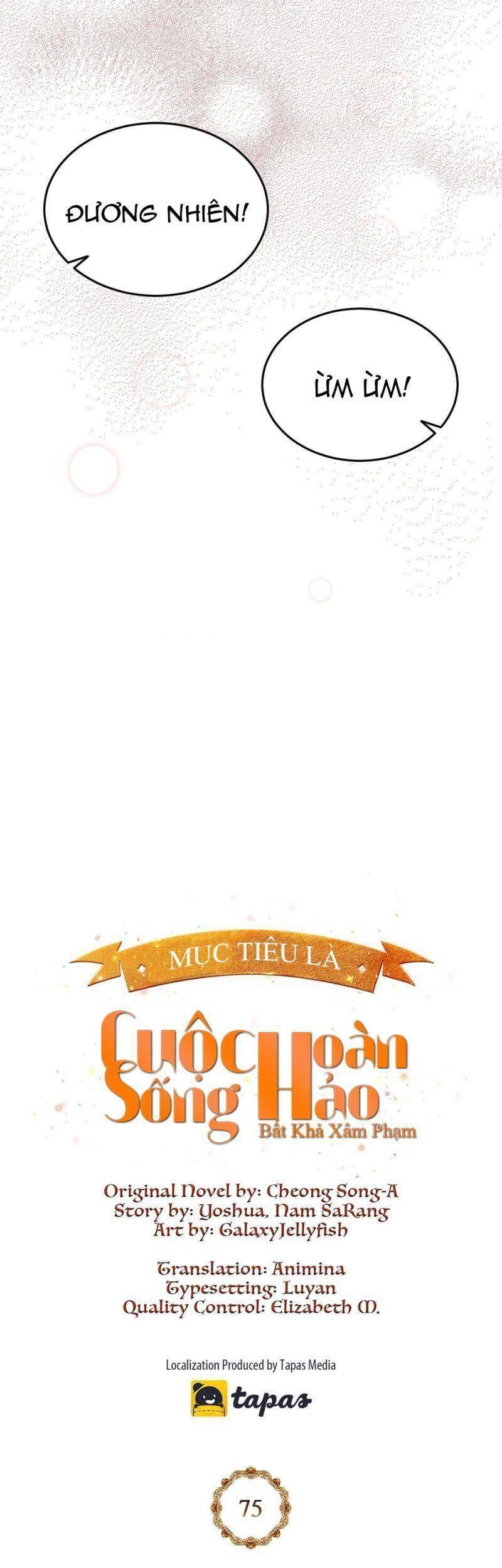 Mục Tiêu Là Cuộc Sống Hoàn Hảo Bất Khả Xâm Phạm Chapter 75 - 9