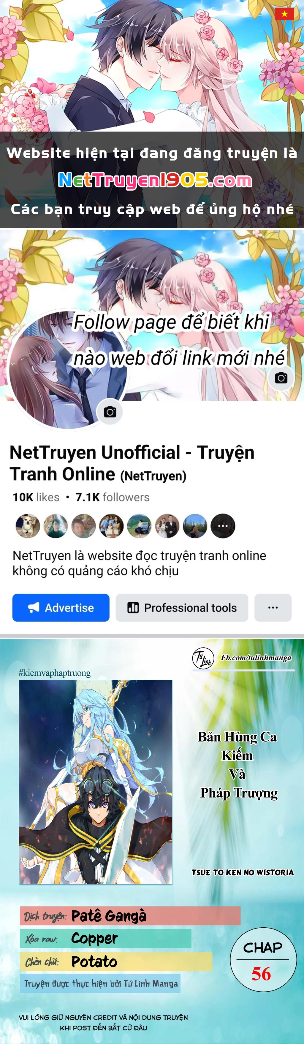 Wistoria Bản Hùng Ca Kiếm Và Pháp Trượng Chapter 56 - 1