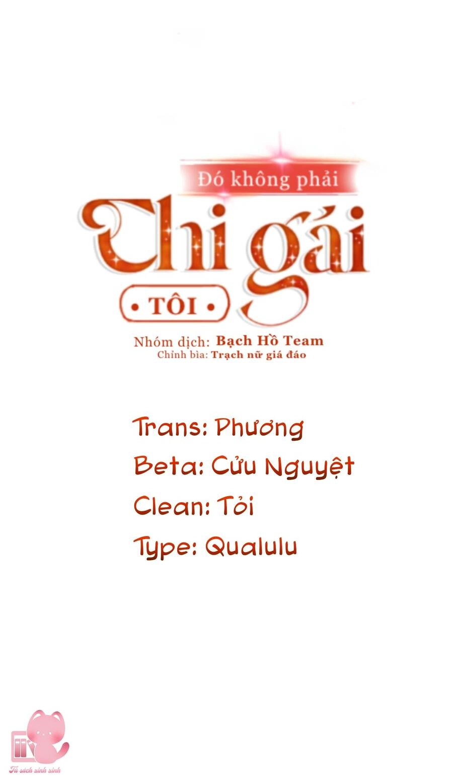 Đó Không Phải Chị Gái Tôi Chapter 15 - 2
