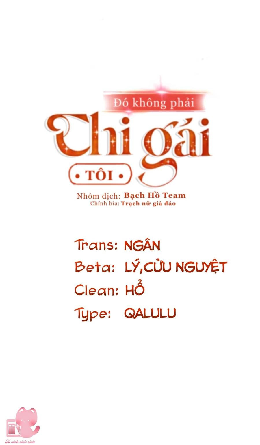 Đó Không Phải Chị Gái Tôi Chapter 20 - 2