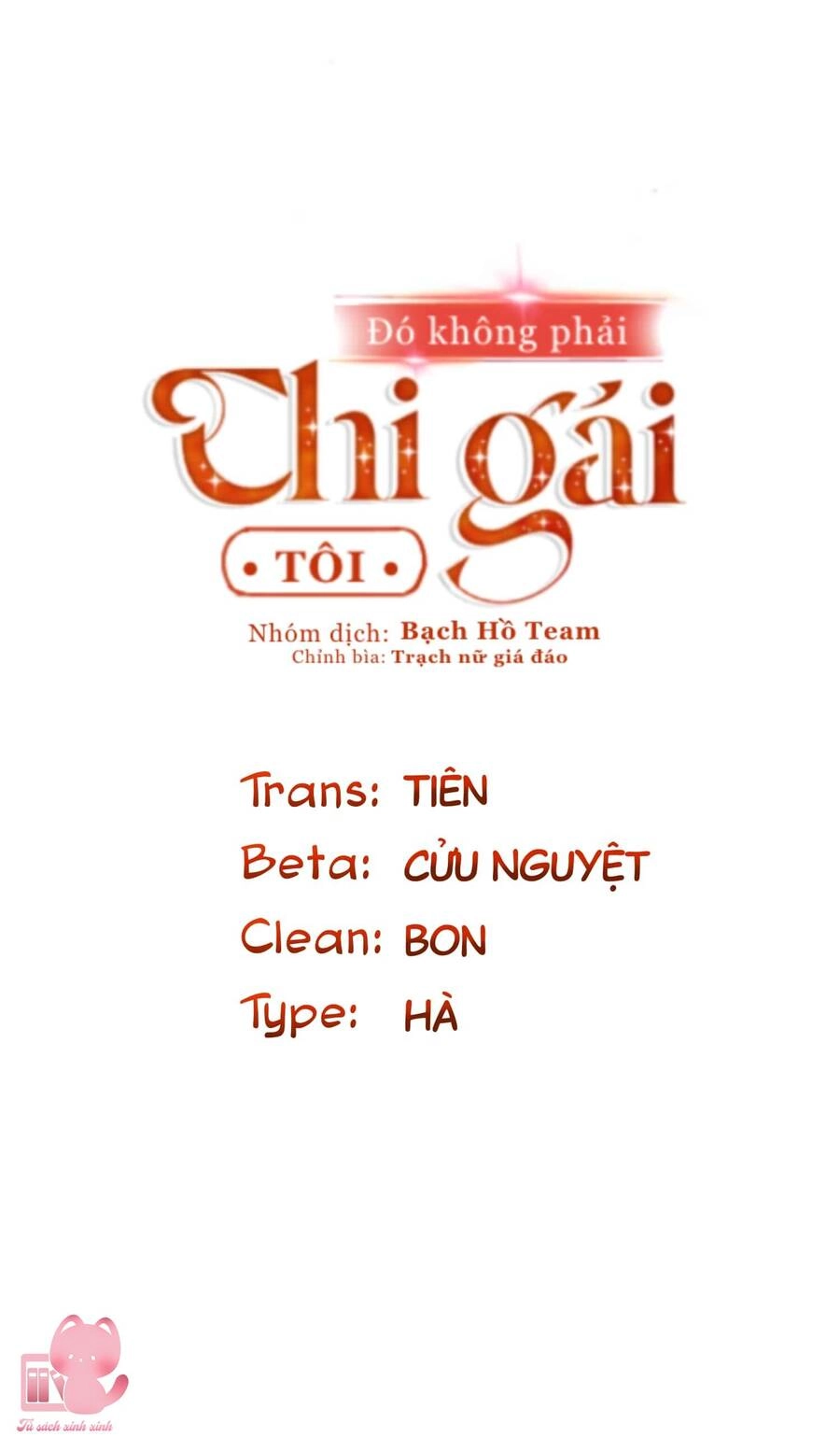 Đó Không Phải Chị Gái Tôi Chapter 26 - 2