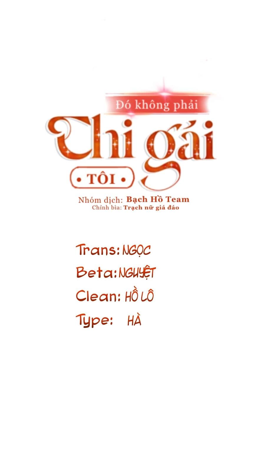 Đó Không Phải Chị Gái Tôi Chapter 31 - 2