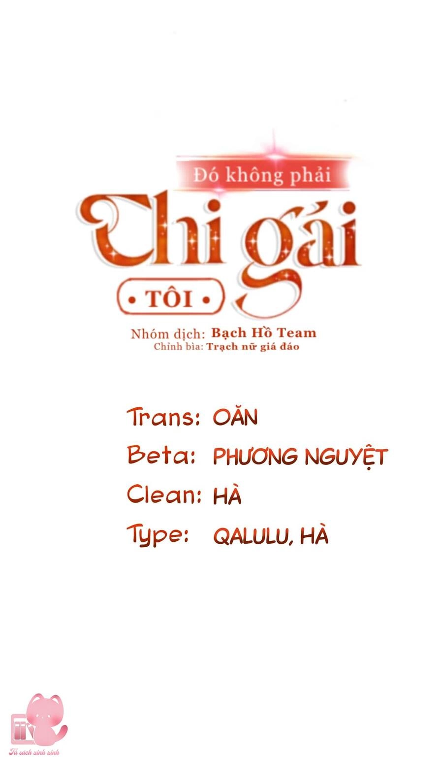 Đó Không Phải Chị Gái Tôi Chapter 38 - 3