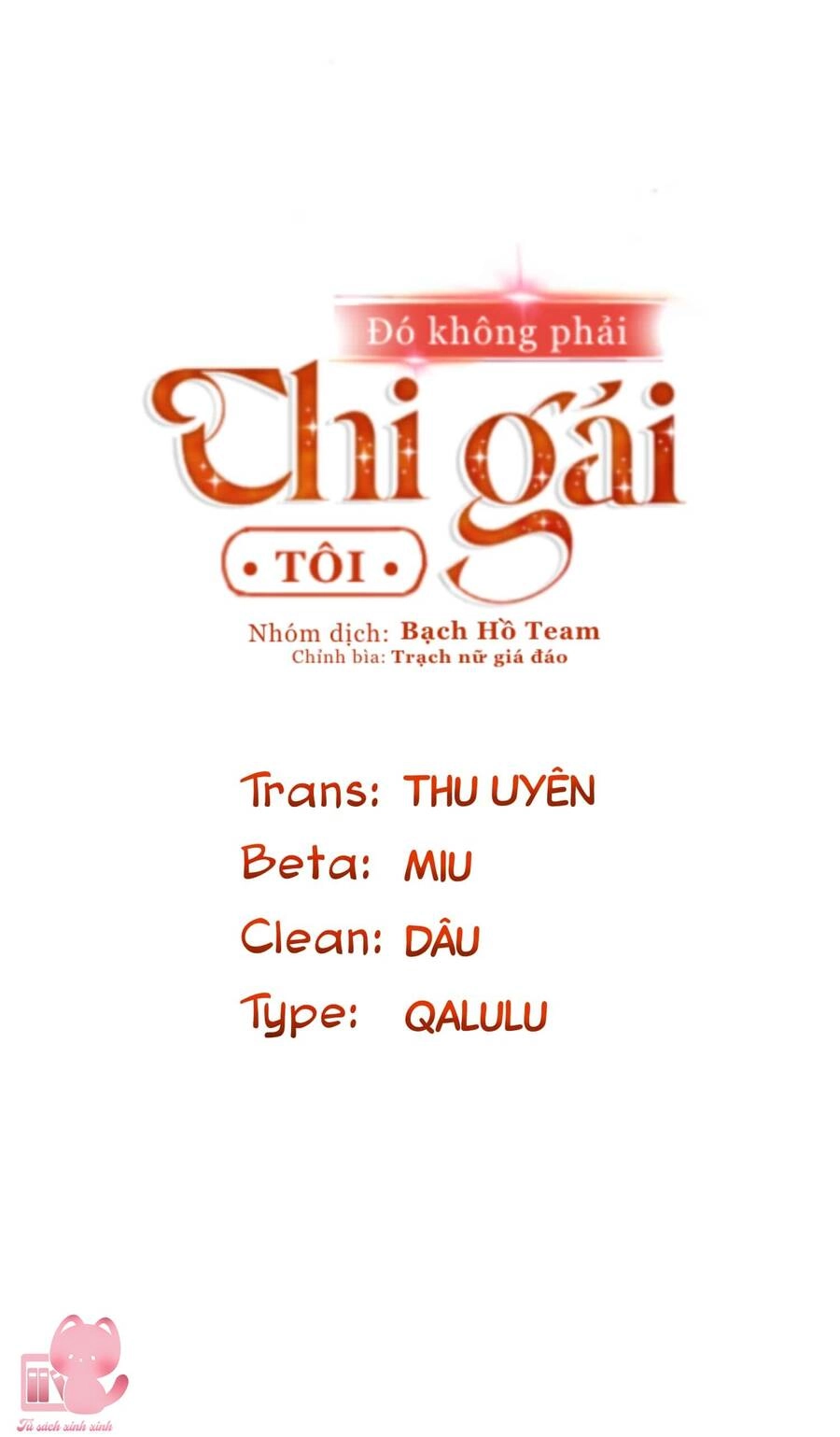 Đó Không Phải Chị Gái Tôi Chapter 41 - 3