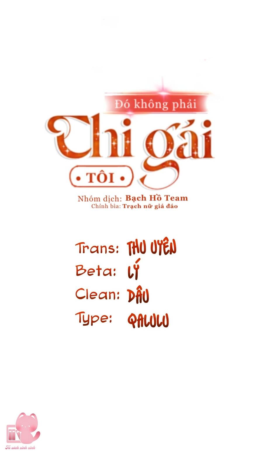 Đó Không Phải Chị Gái Tôi Chapter 44 - 3
