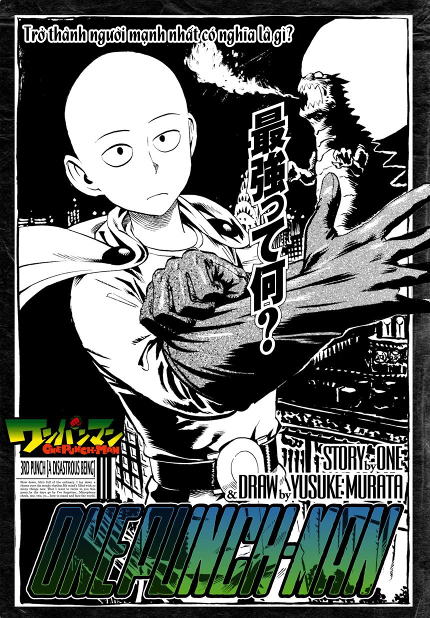 Onepunch Man Chapter 3 - 4