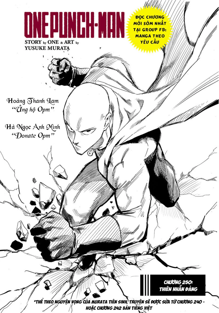 Onepunch Man Chapter 250 - 3
