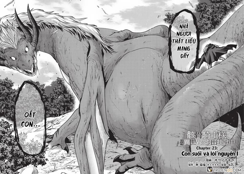 Gaikotsu Kishi-Sama, Tadaima Isekai E O Dekake-Chu Chapter 23 - 3