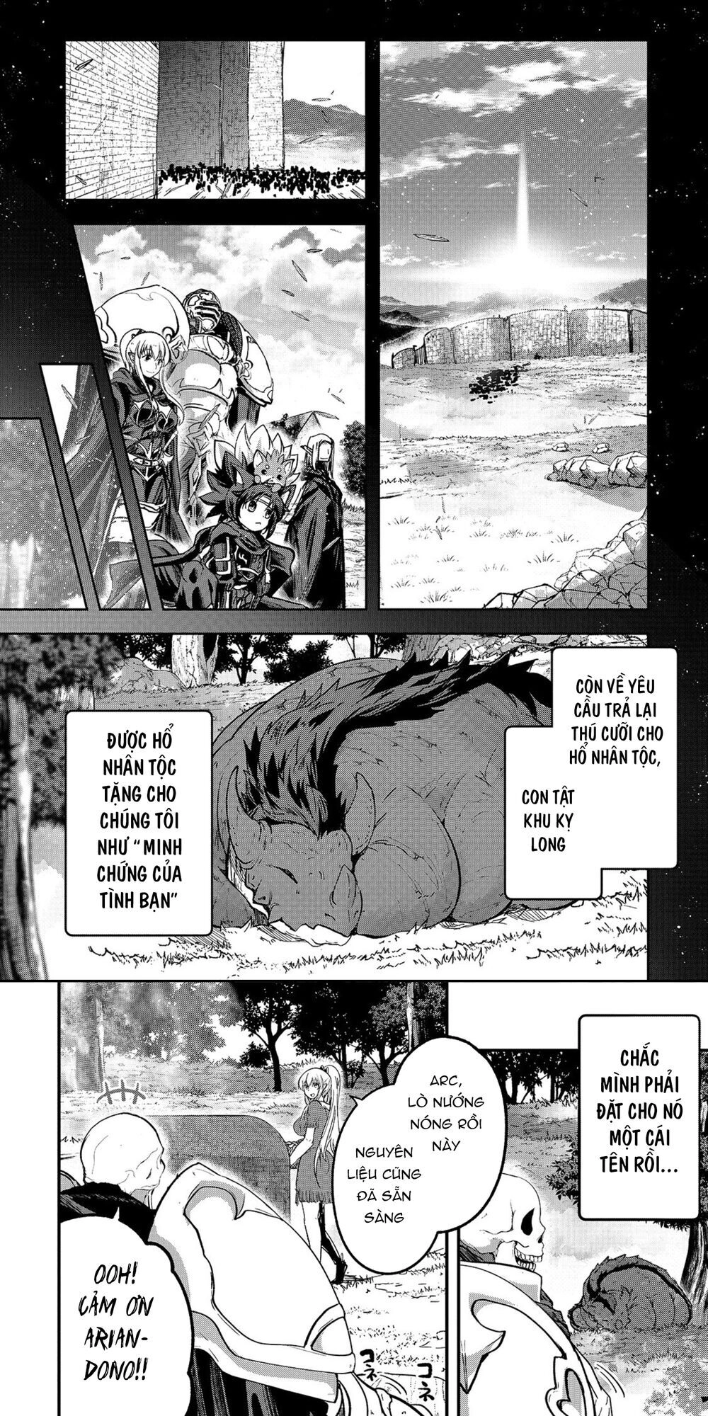 Gaikotsu Kishi-Sama, Tadaima Isekai E O Dekake-Chu Chapter 34 - 8