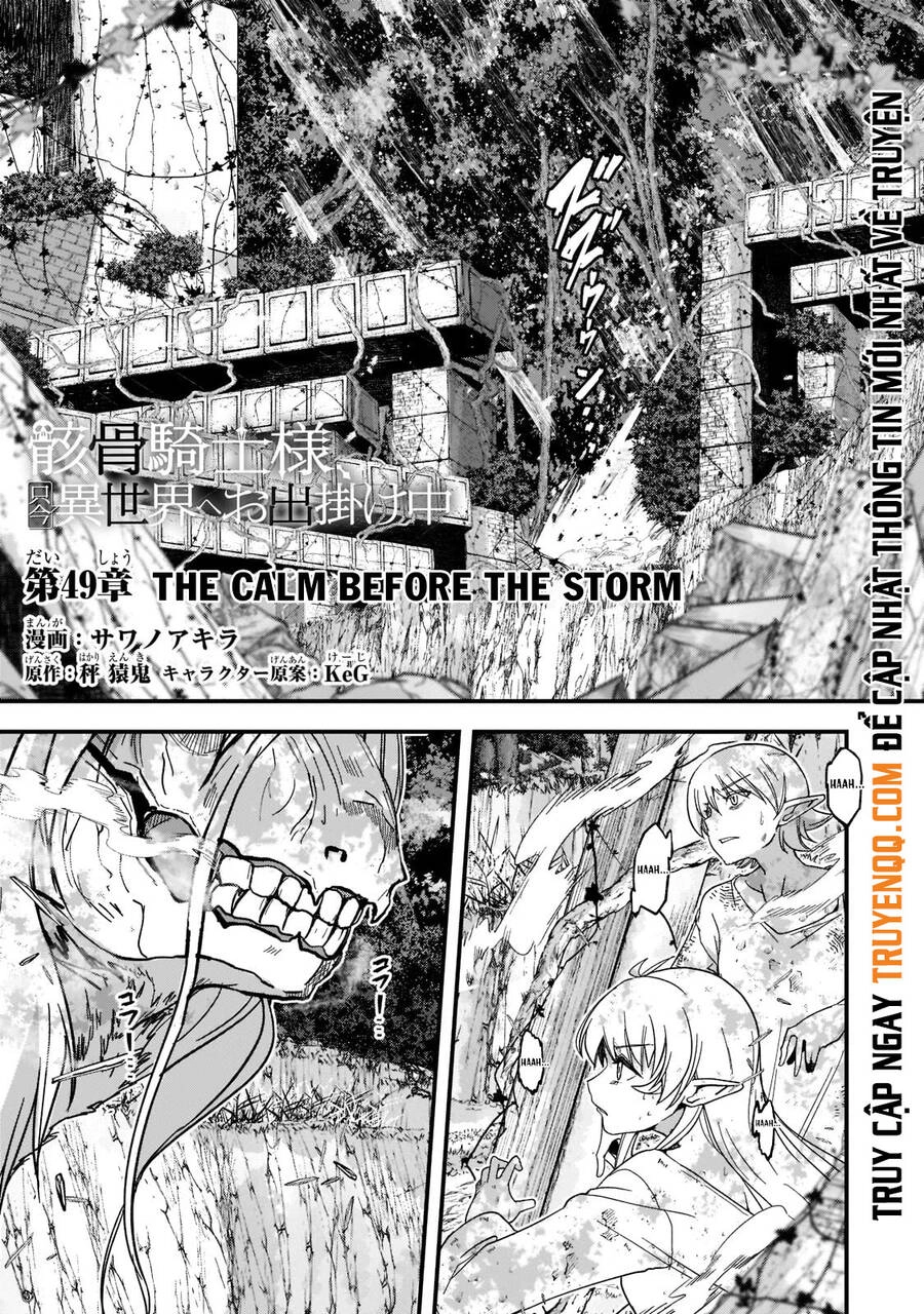 Gaikotsu Kishi-Sama, Tadaima Isekai E O Dekake-Chu Chapter 49 - 2