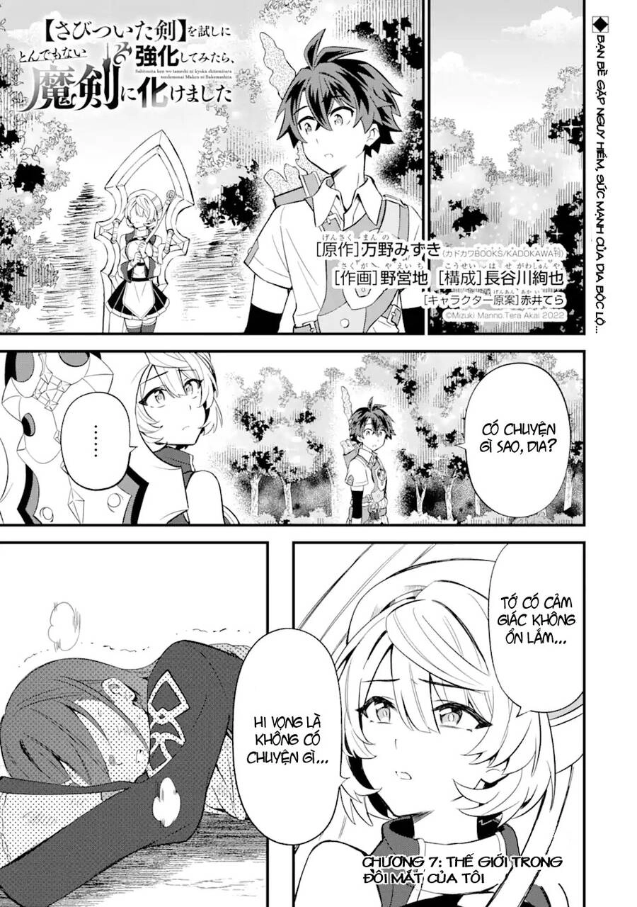 "Sabitsuita Ken" Wo Tameshi Ni Kyoukashite Mitara, Tondemonai Maken Ni Chapter 7 - 2