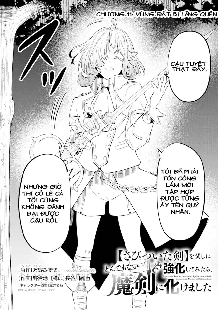 "Sabitsuita Ken" Wo Tameshi Ni Kyoukashite Mitara, Tondemonai Maken Ni Chapter 11.1 - 3