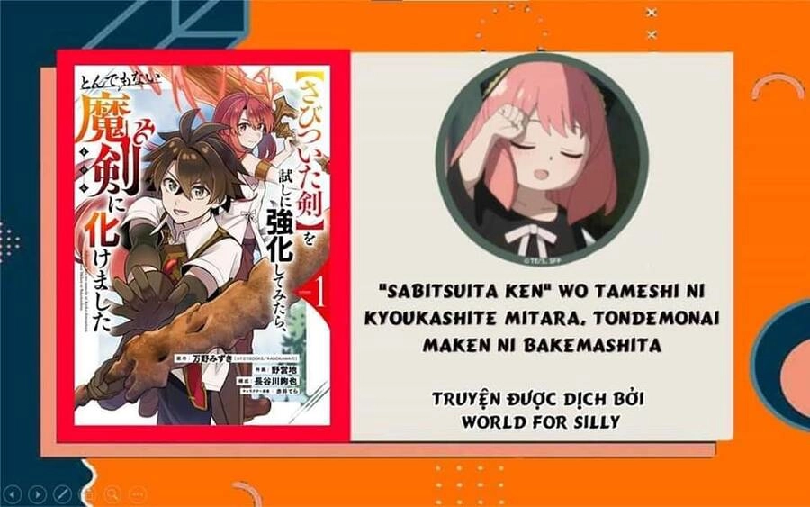 "Sabitsuita Ken" Wo Tameshi Ni Kyoukashite Mitara, Tondemonai Maken Ni Chapter 13.1 - 1