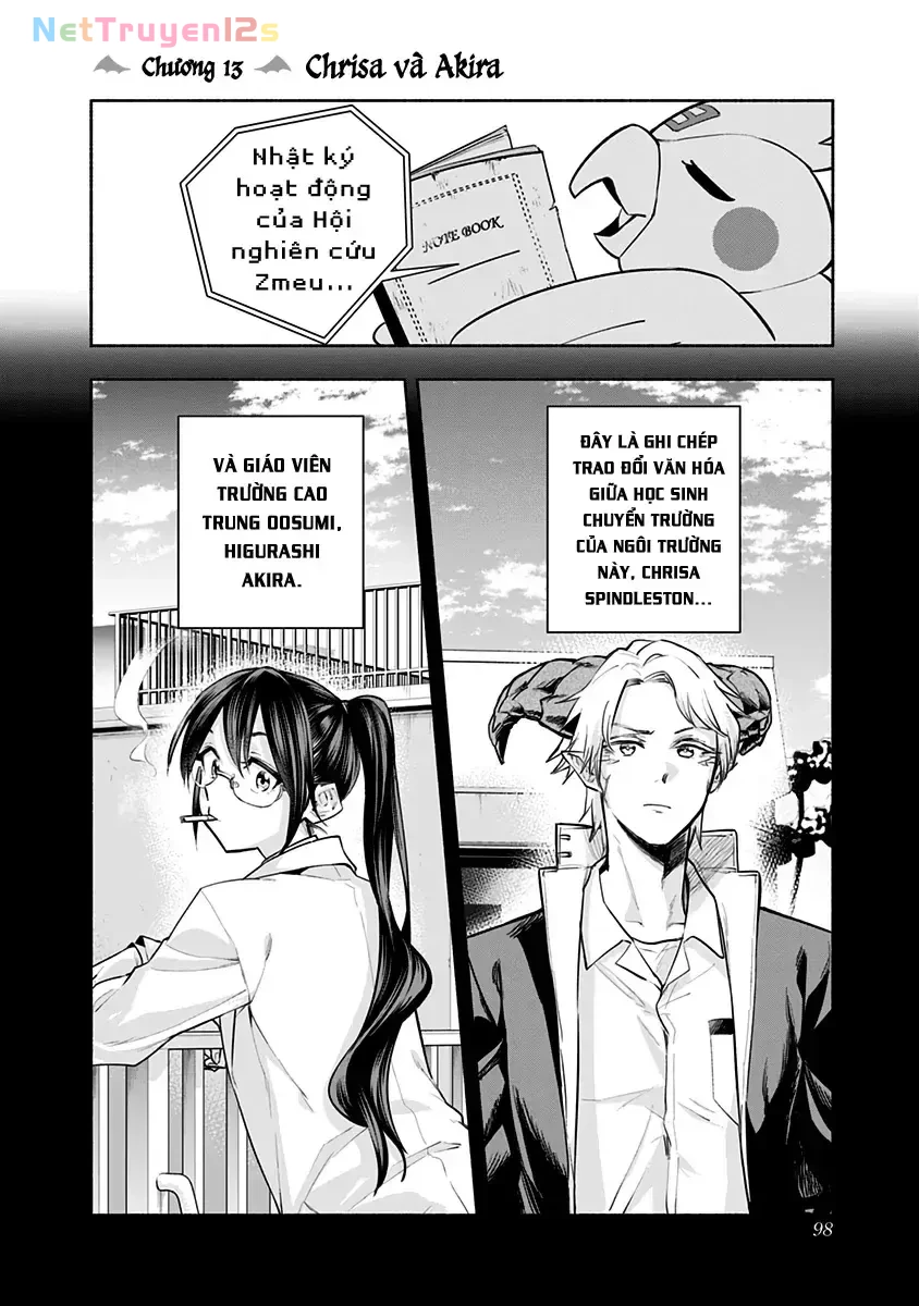Cô Bạn Rồng Mới Chuyển Tới Nổi Bật Hơn Cả Tôi Chapter 13 - 3