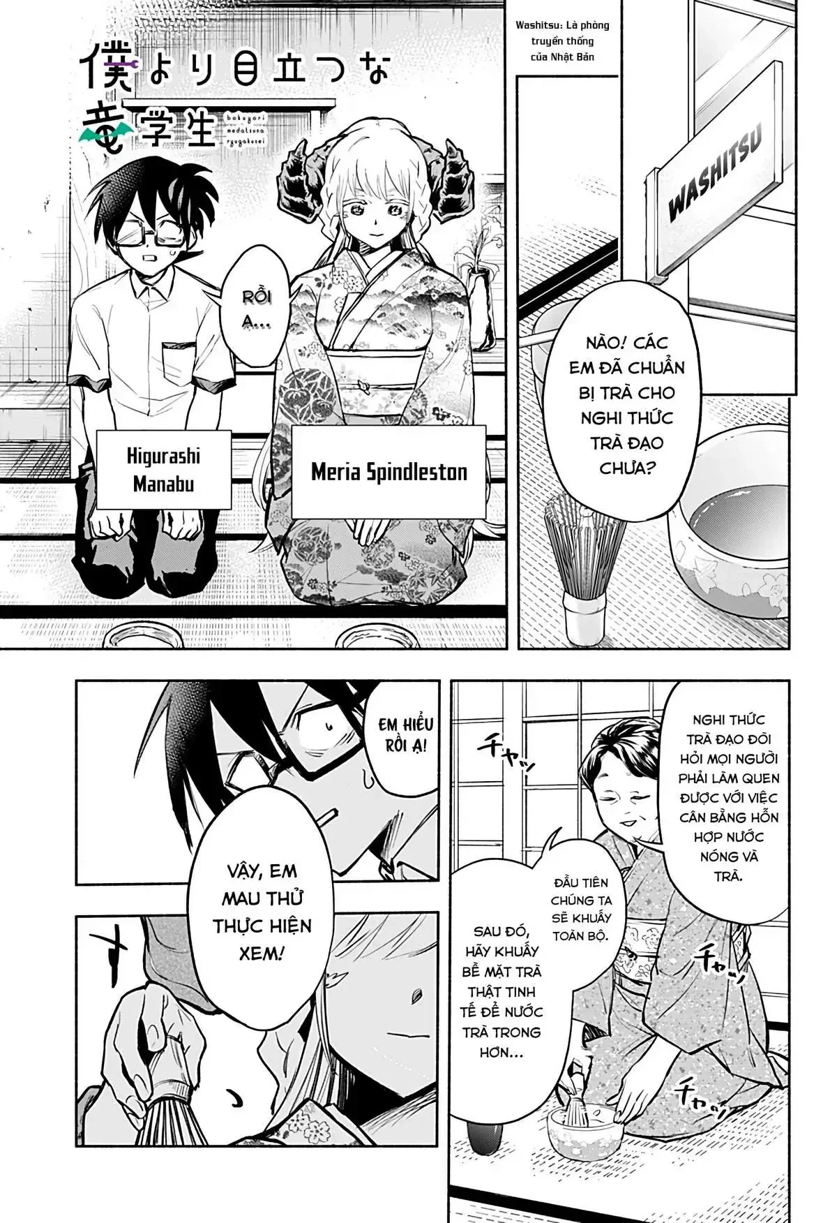 Cô Bạn Rồng Mới Chuyển Tới Nổi Bật Hơn Cả Tôi Chapter 3 - 2