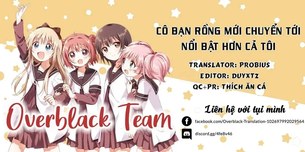 Cô Bạn Rồng Mới Chuyển Tới Nổi Bật Hơn Cả Tôi Chapter 6 - 1