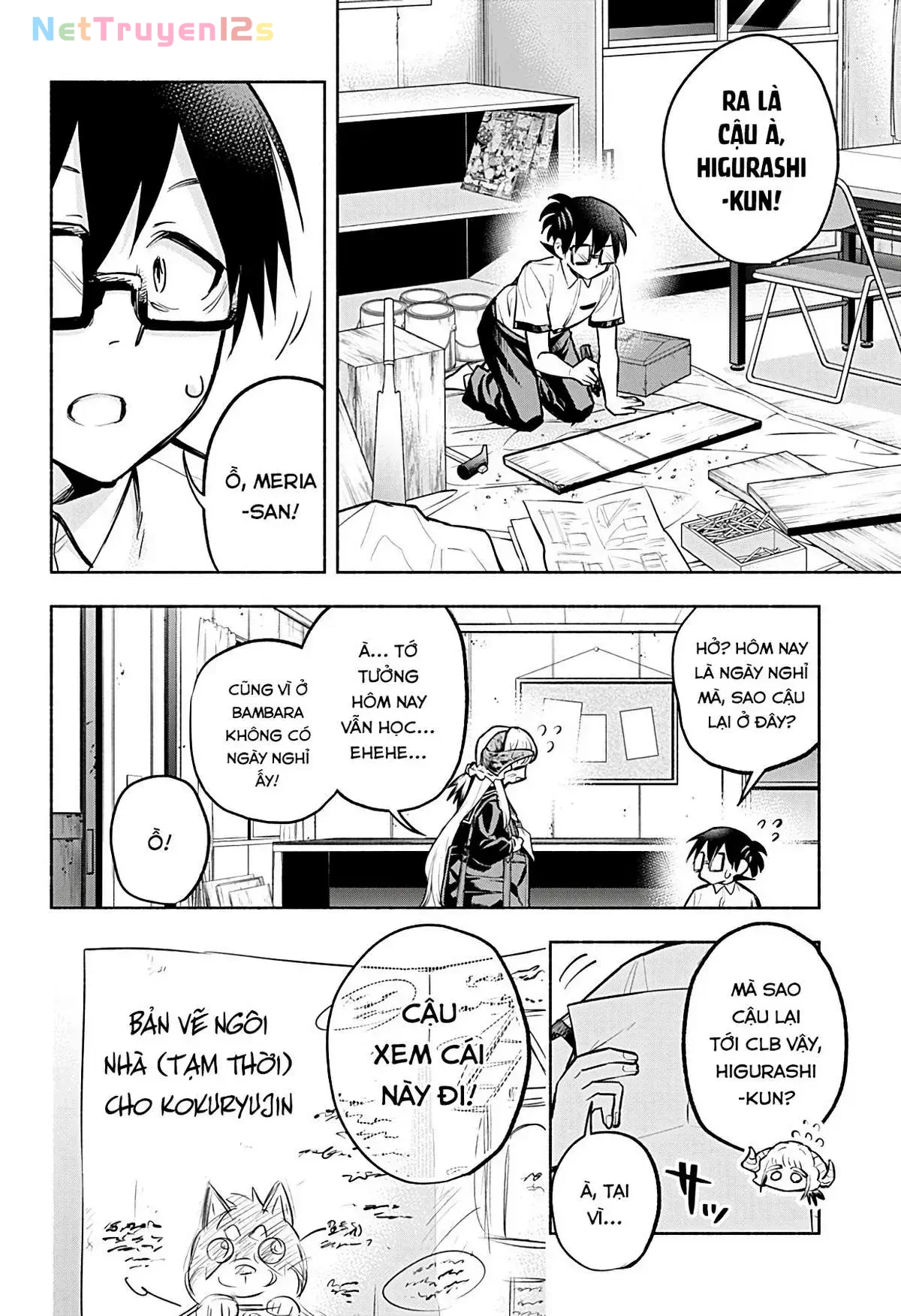 Cô Bạn Rồng Mới Chuyển Tới Nổi Bật Hơn Cả Tôi Chapter 7 - 3