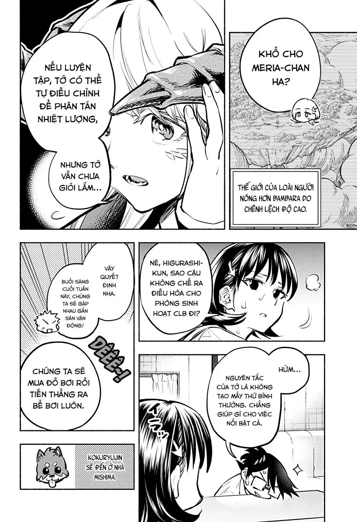 Cô Bạn Rồng Mới Chuyển Tới Nổi Bật Hơn Cả Tôi Chapter 8 - 3