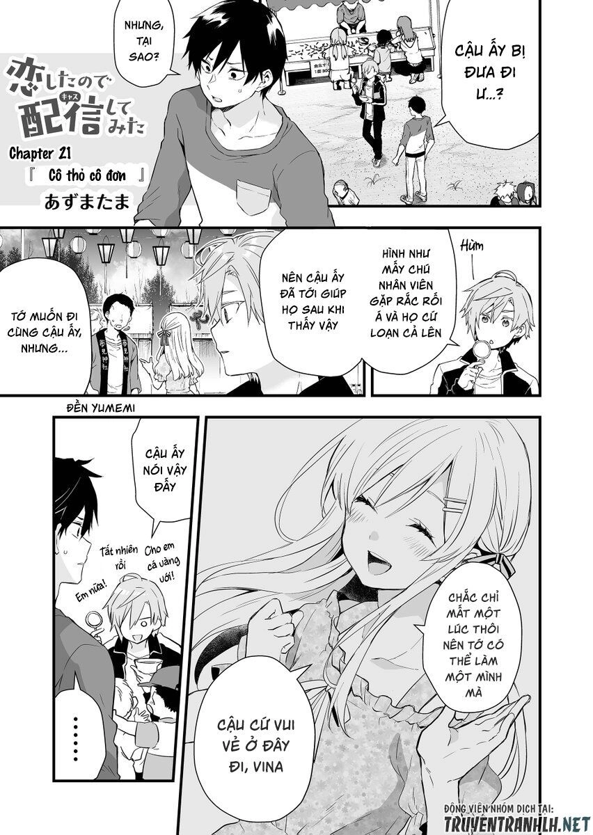 Koi Shita No De, Haishin Shite Mita Chapter 21 - 2