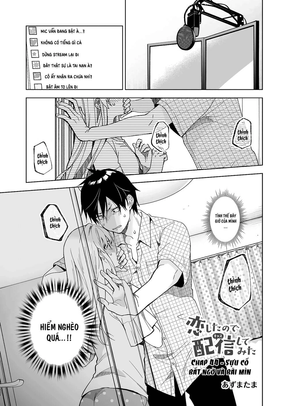 Koi Shita No De, Haishin Shite Mita Chapter 44 - 2