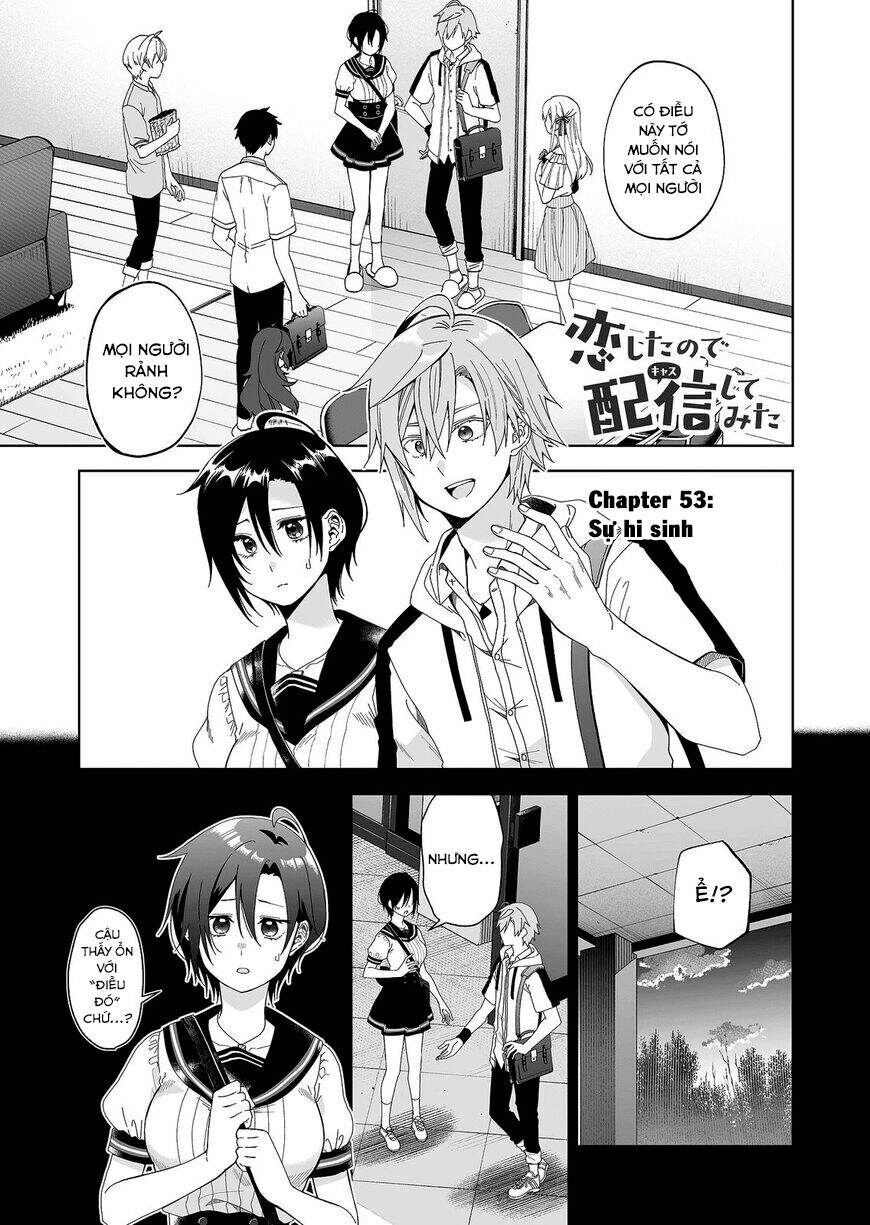 Koi Shita No De, Haishin Shite Mita Chapter 53 - 1