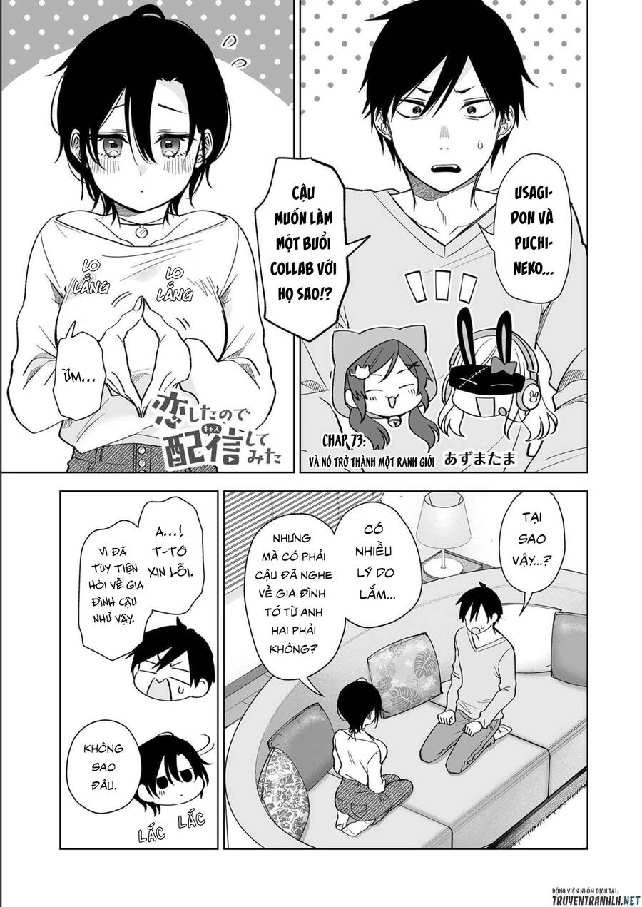 Koi Shita No De, Haishin Shite Mita Chapter 73 - 2