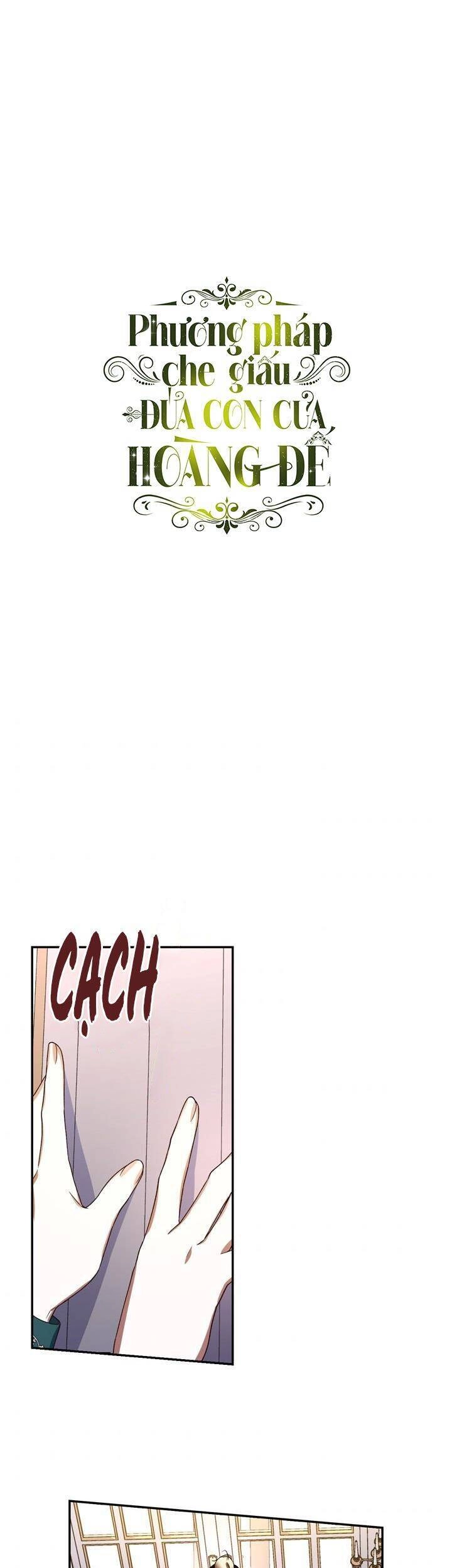 Phương Pháp Che Giấu Đứa Con Của Hoàng Đế Chapter 7 - 1