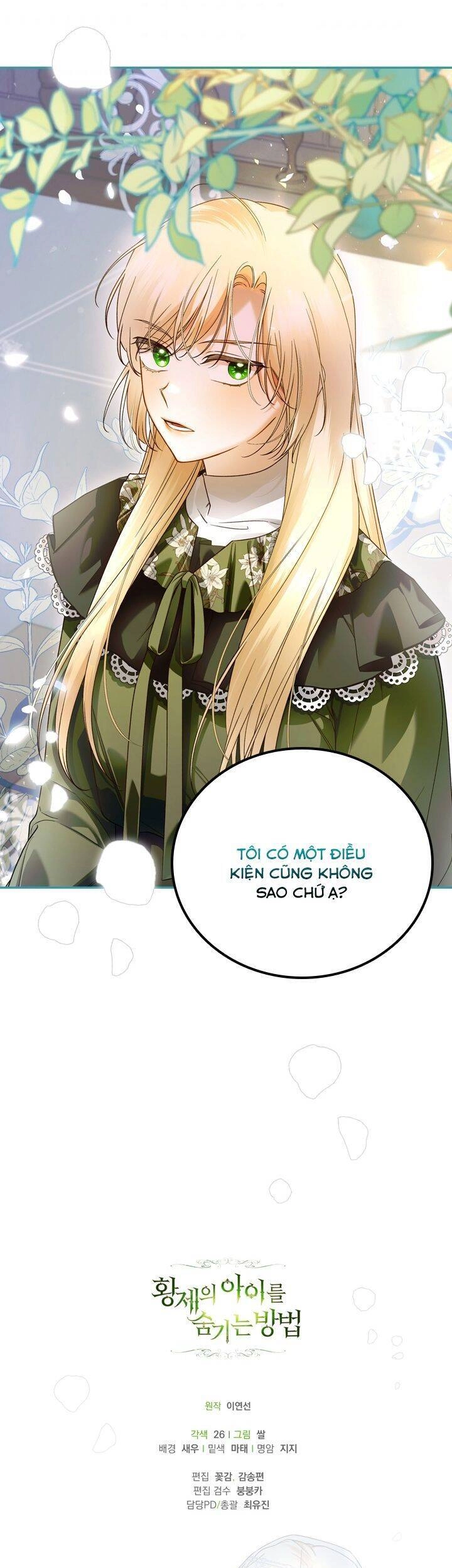 Phương Pháp Che Giấu Đứa Con Của Hoàng Đế Chapter 44 - 49