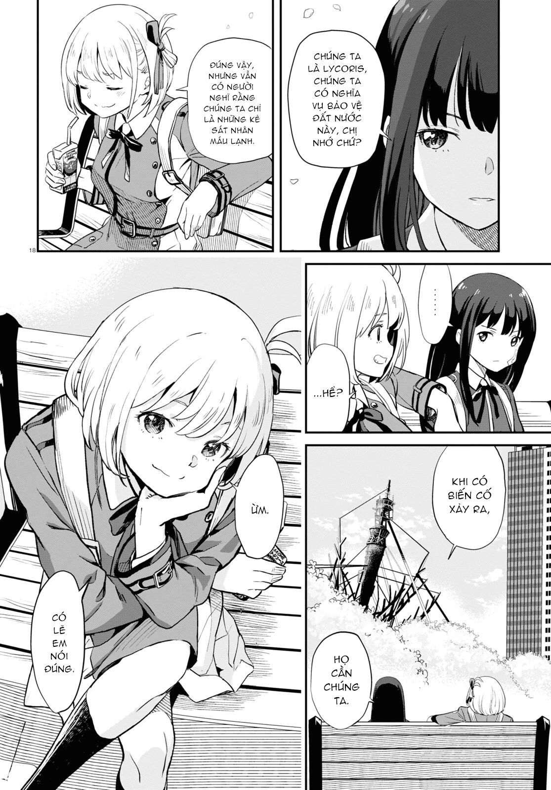 Lycoris Recoil Chapter 2 - 18