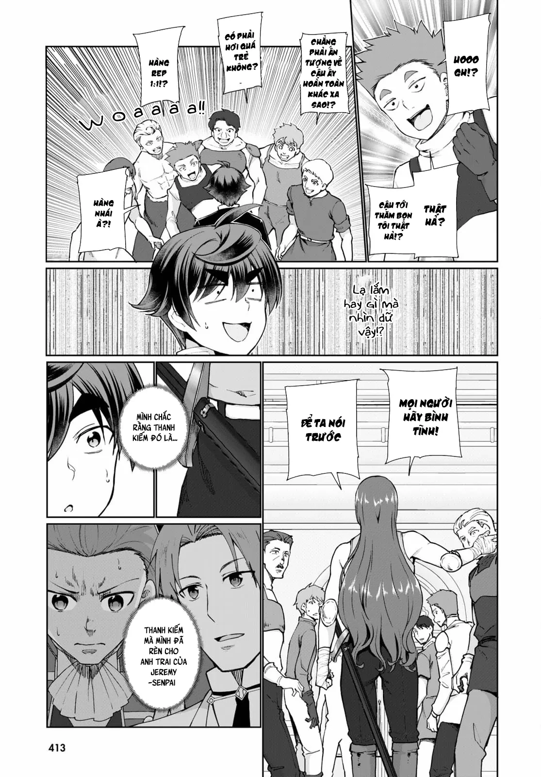 Botsuraku Youtei Nanode, Kajishokunin Wo Mezasu Chapter  53 - 7