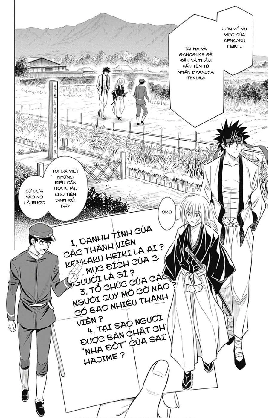 Lãng Khách Kenshin Phần 2 Chapter 7 - 10