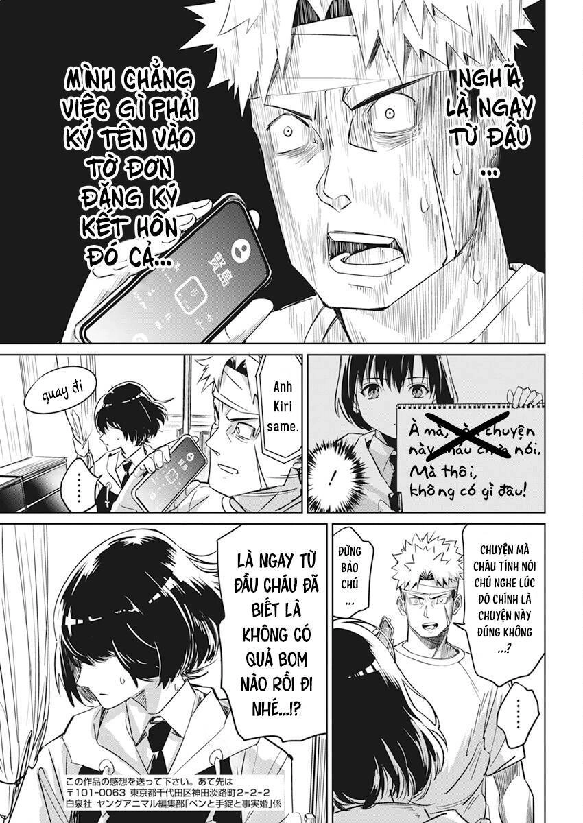 Hôn Thú Giữa Bút Và Còng Tay Chapter 3 - 23