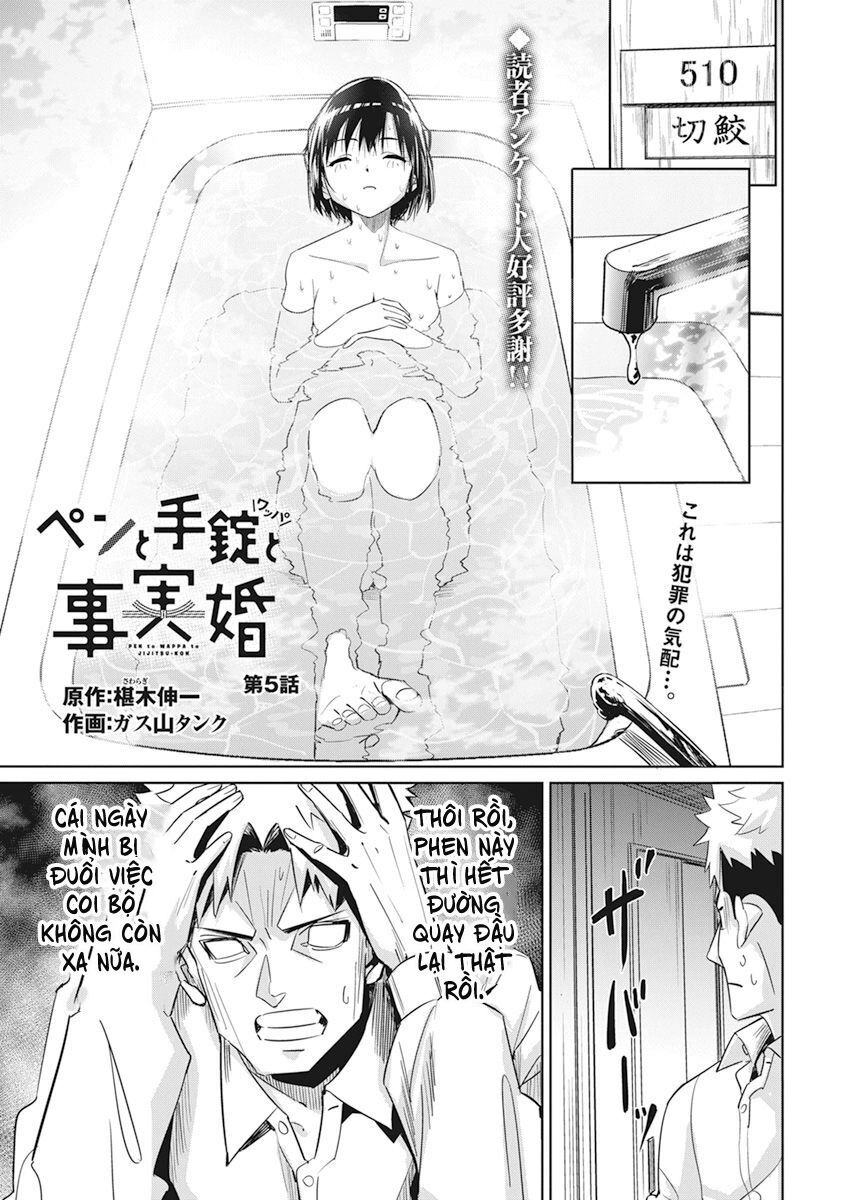 Hôn Thú Giữa Bút Và Còng Tay Chapter 5 - 3