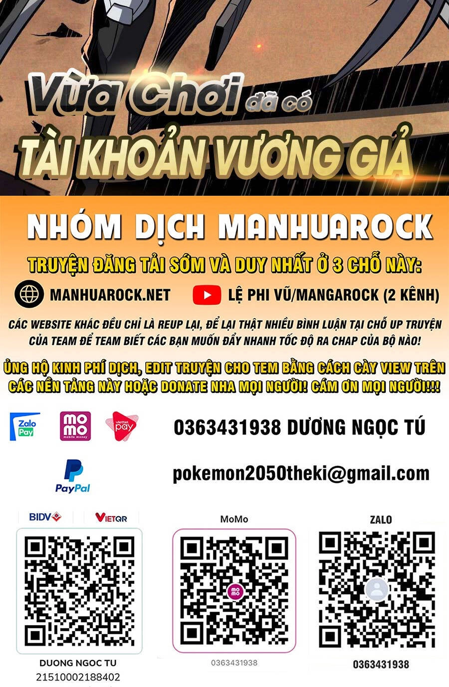 Vừa Chơi Đã Có Tài Khoản Vương Giả Chapter 153 - 2