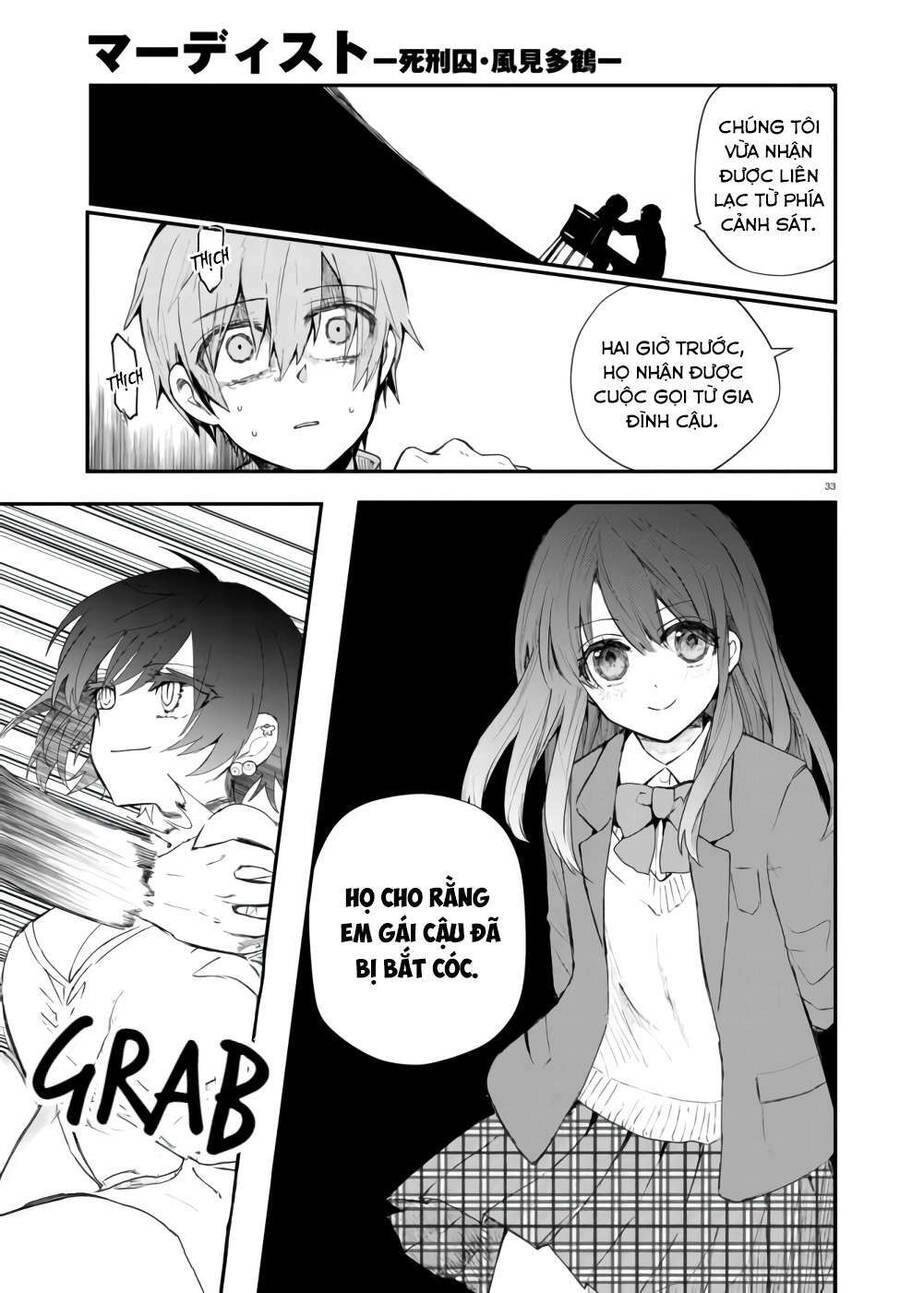 Kẻ Hoạ Sát: Tử Tù Kazami Tazuru Chapter 1 - 35