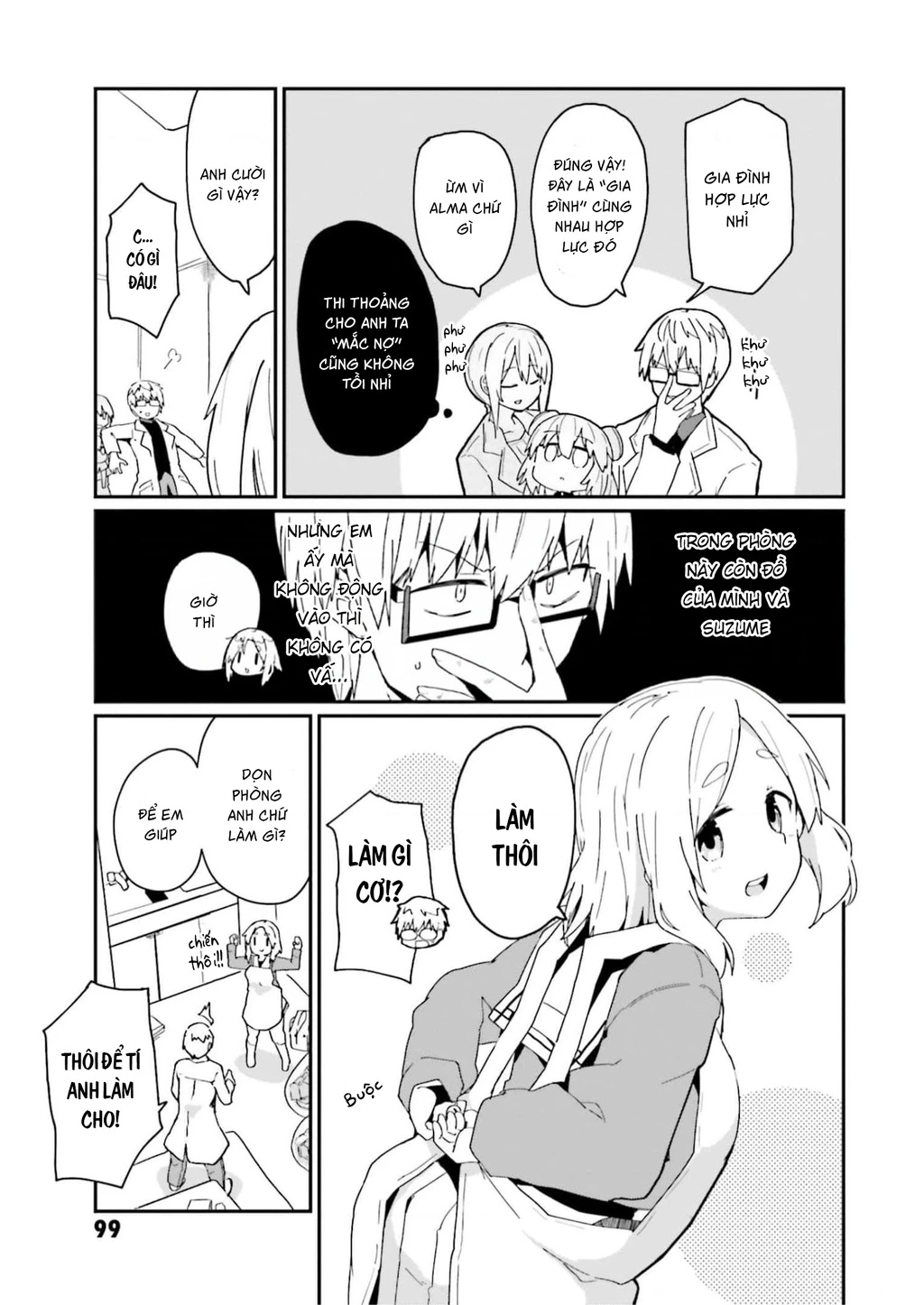 Alma-Chan Wa Kazoku Ni Naritai Chapter 7 - 8