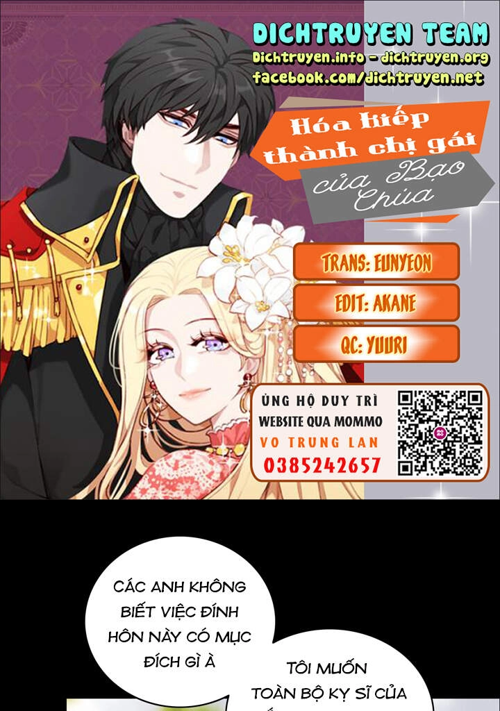 Hóa Kiếp Thành Chị Gái Của Bạo Chúa Chapter 87 - 1