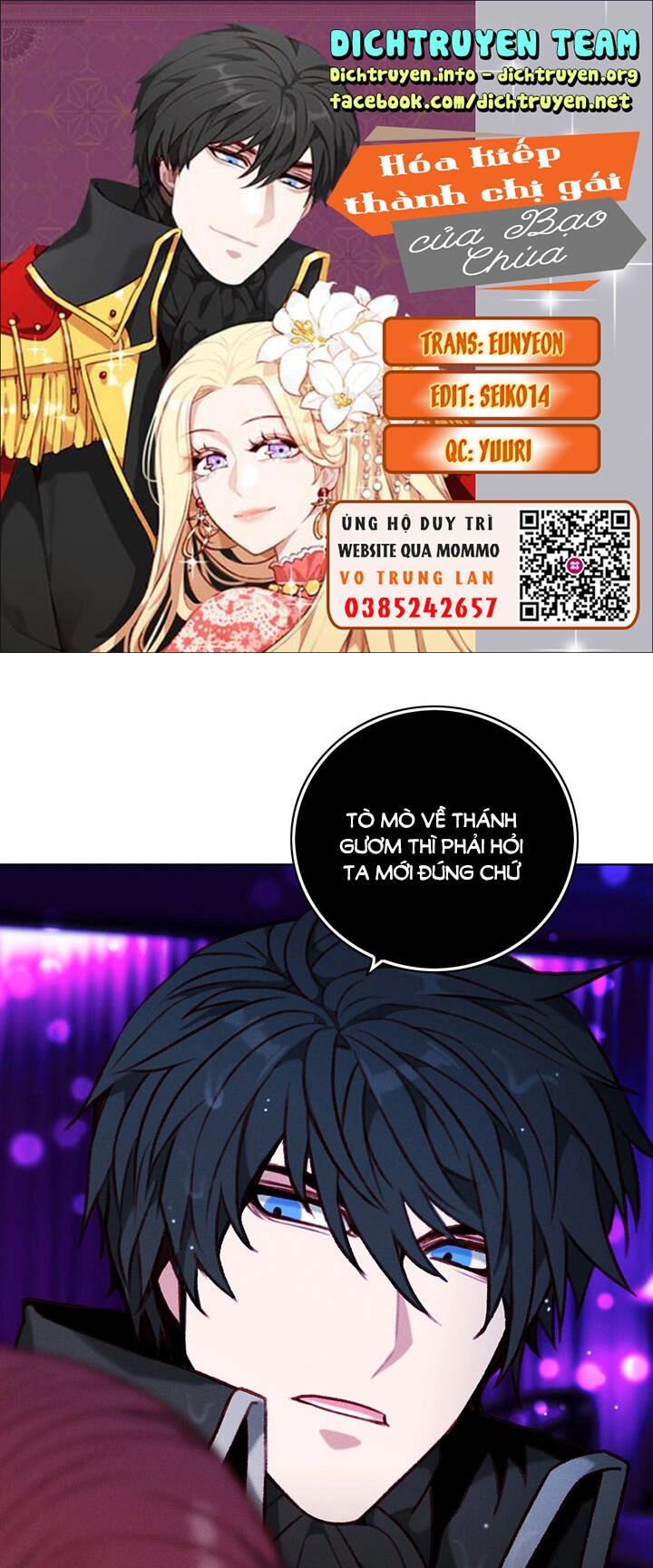 Hóa Kiếp Thành Chị Gái Của Bạo Chúa Chapter 109 - 1