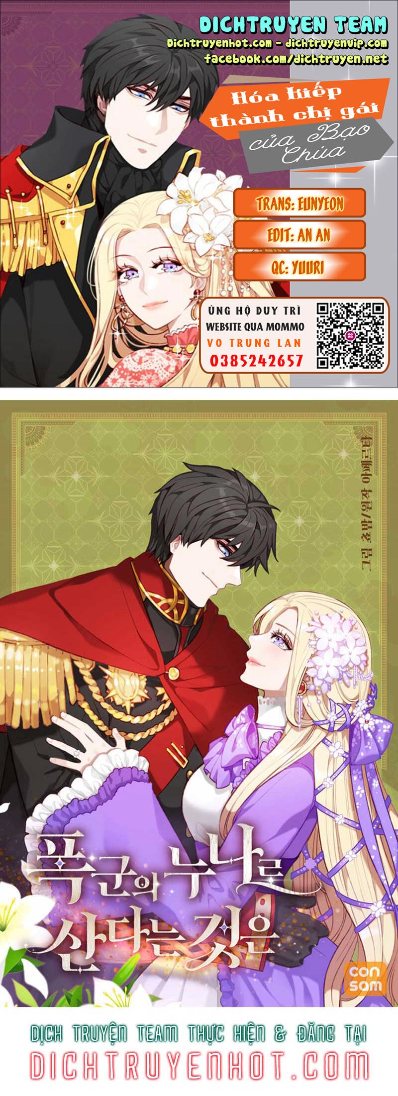 Hóa Kiếp Thành Chị Gái Của Bạo Chúa Chapter 124 - 1