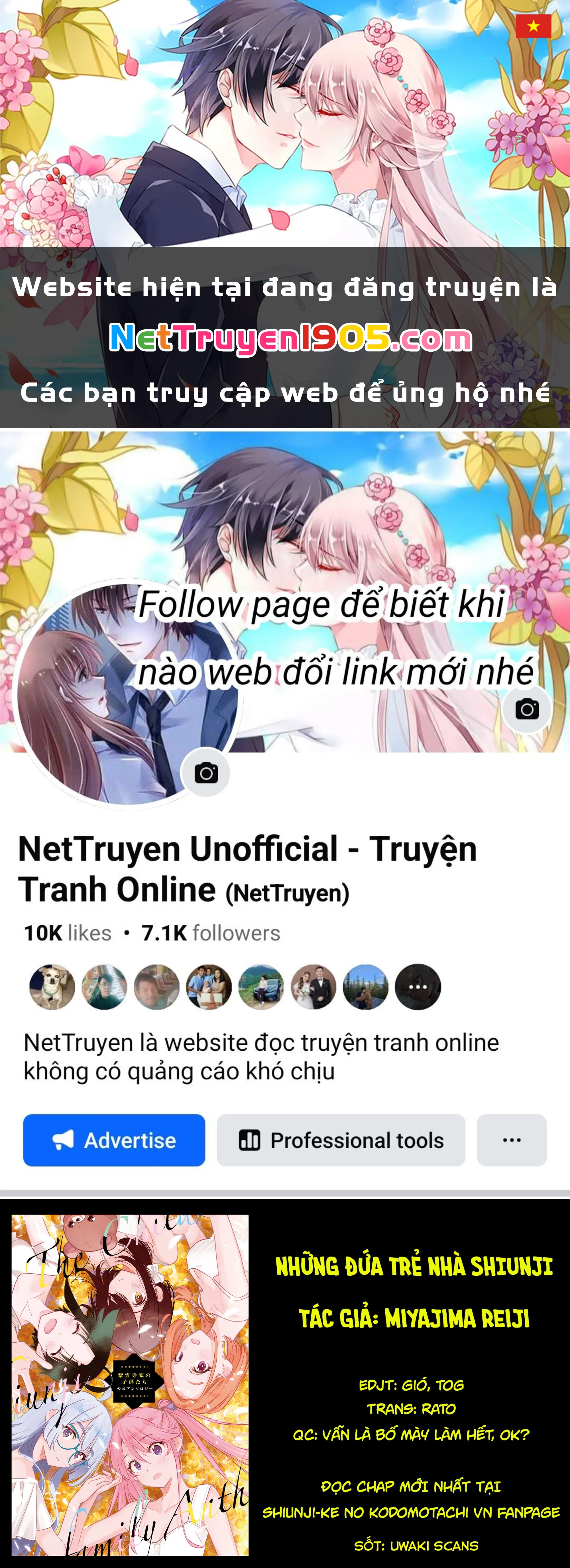 Những Đứa Trẻ Nhà Shiunji Chapter 60 - 1