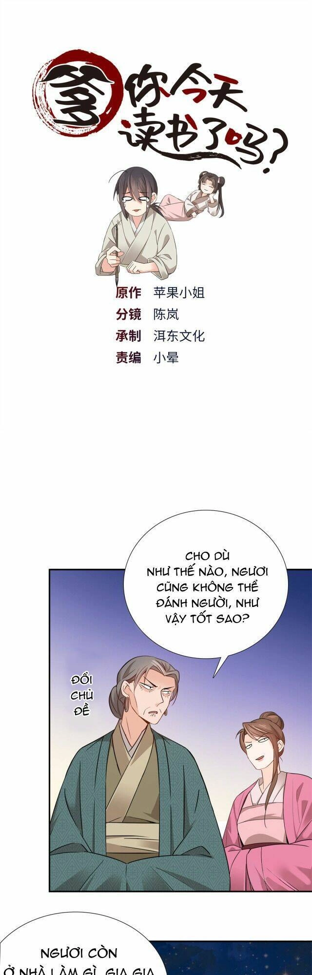 Phụ Thân Hôm Nay Người Đọc Sách Chưa? Chapter 13 - 1