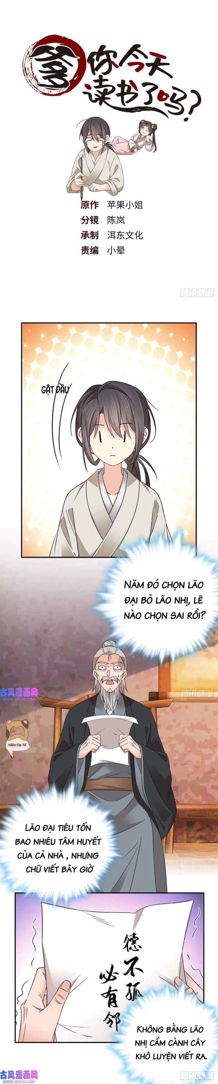 Phụ Thân Hôm Nay Người Đọc Sách Chưa? Chapter  23 - 1
