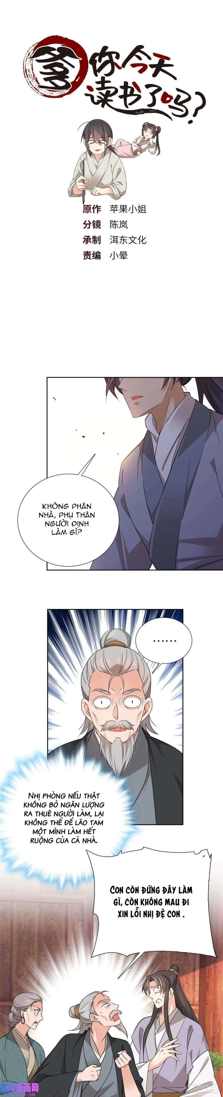 Phụ Thân Hôm Nay Người Đọc Sách Chưa? Chapter  24 - 1