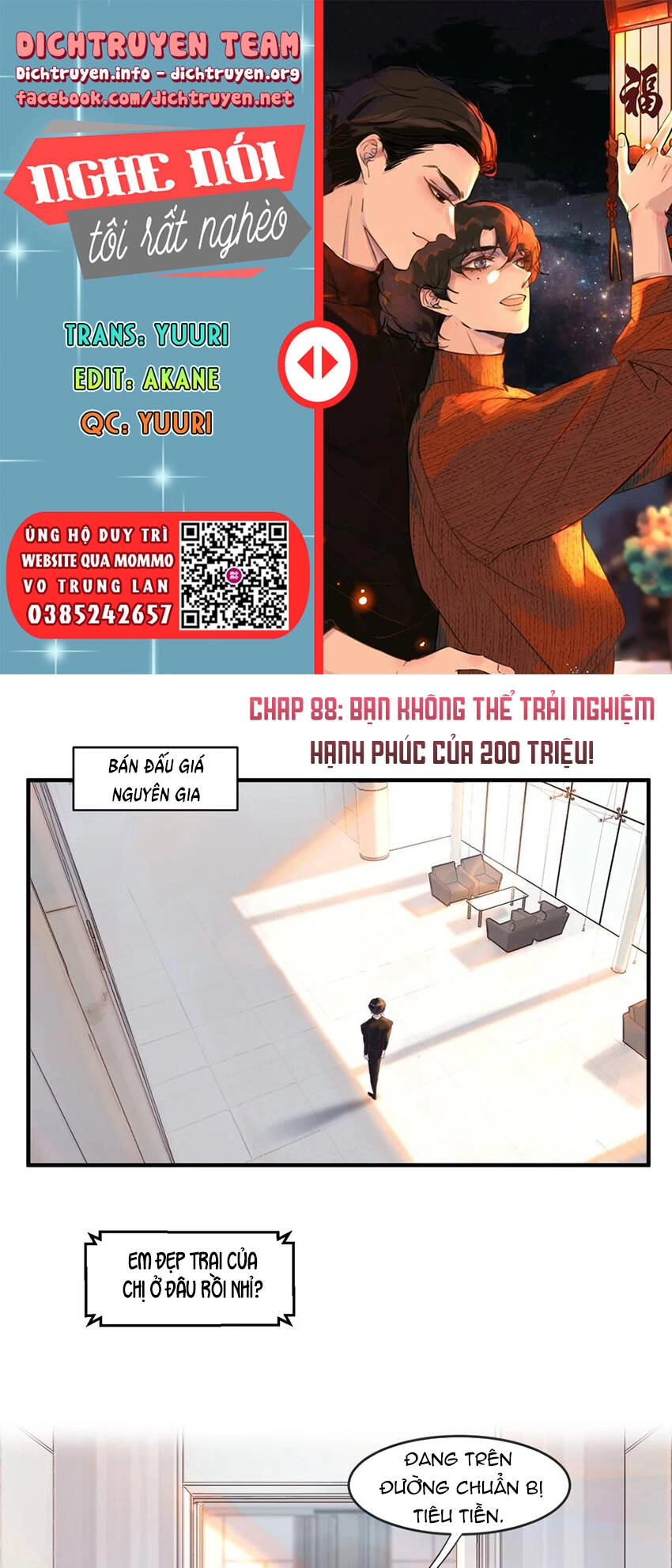 Nghe Nói Tôi Rất Nghèo Chapter 88 - 1