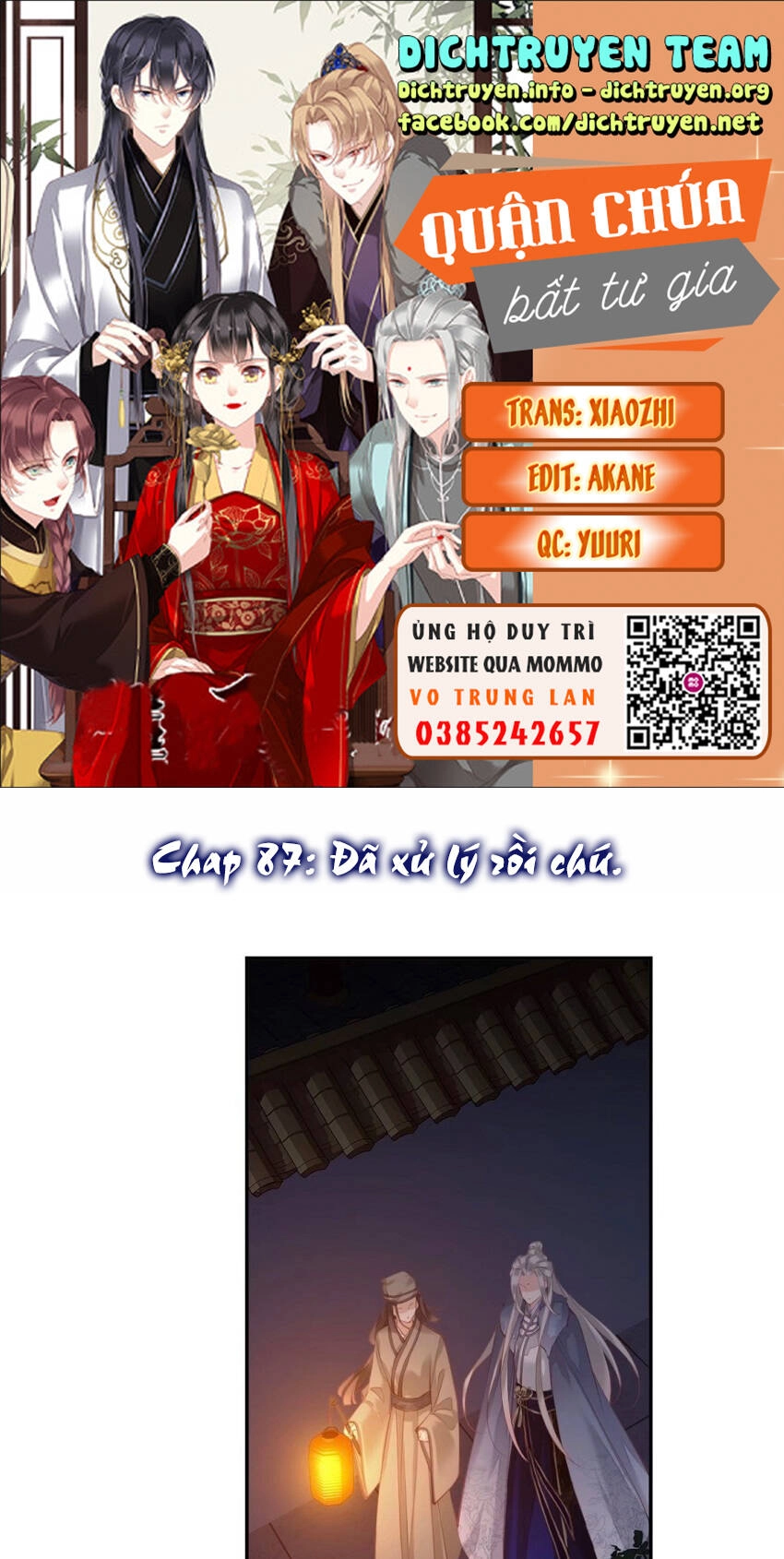 Quận Chúa Bất Tư Gia Chapter 87 - 1