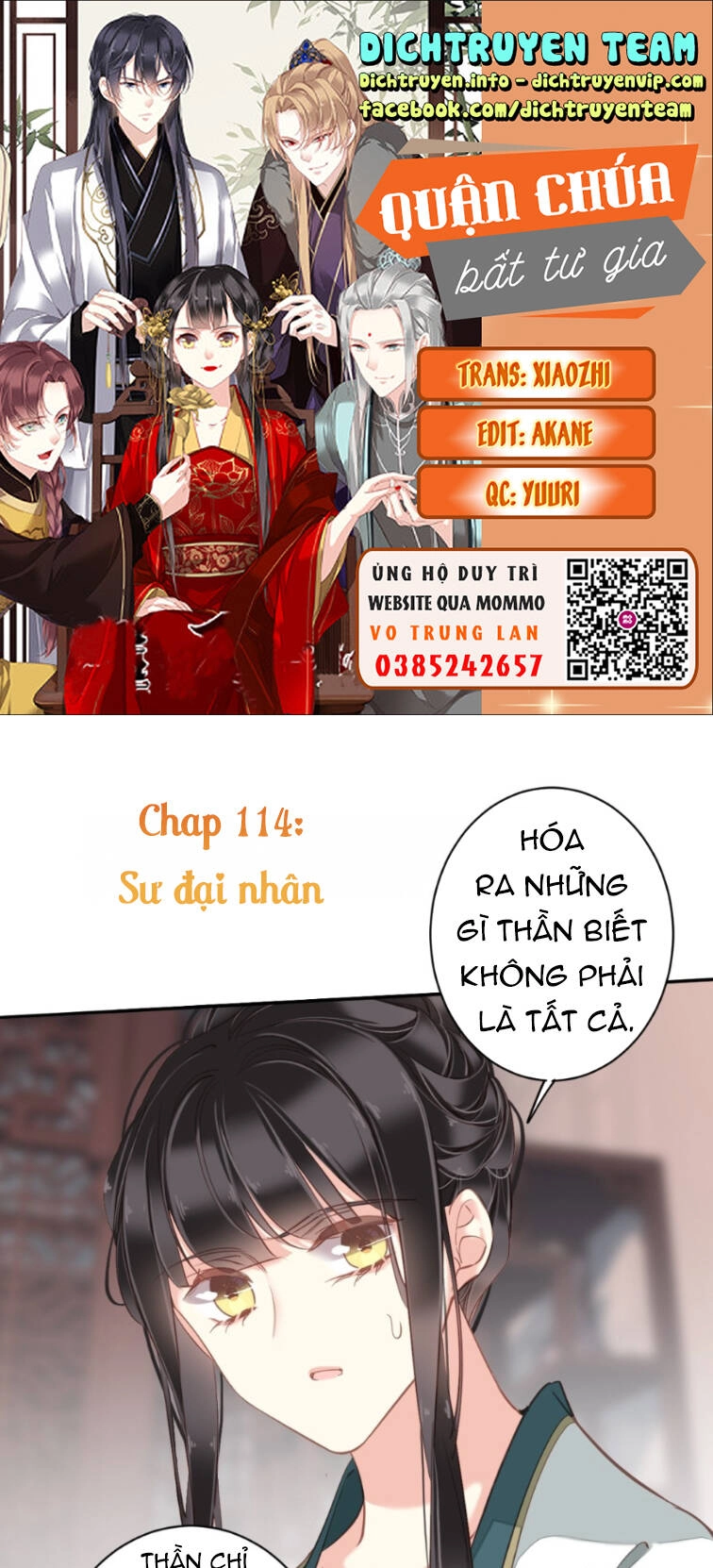 Quận Chúa Bất Tư Gia Chapter 114 - 1