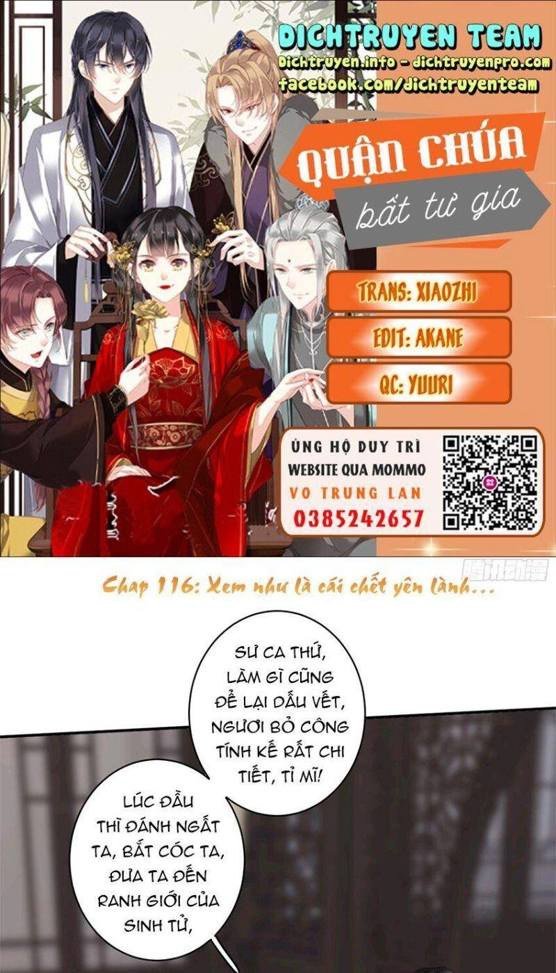 Quận Chúa Bất Tư Gia Chapter 116 - 1