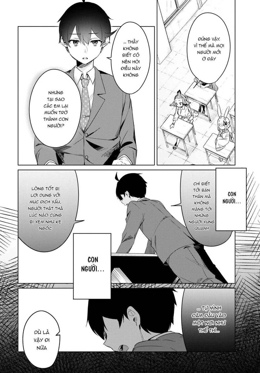 Jingai Kyoushitsu No Ningen-Girai Kyoushi: Hitoma-Sensei, Watashi-Tachi Ni Ningen O Oshiete Kuremasen Ka? Chapter 1 - 36