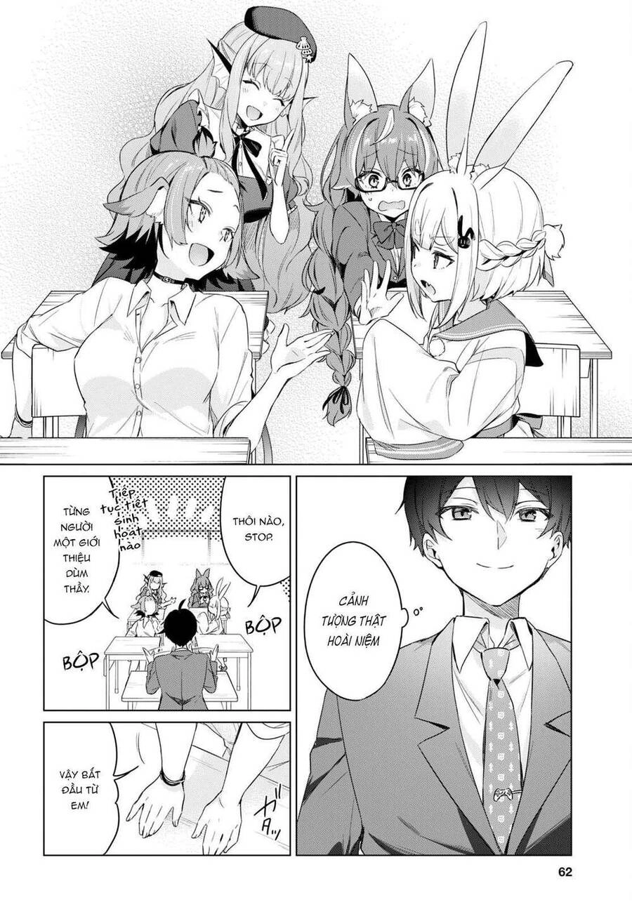 Jingai Kyoushitsu No Ningen-Girai Kyoushi: Hitoma-Sensei, Watashi-Tachi Ni Ningen O Oshiete Kuremasen Ka? Chapter 1 - 42