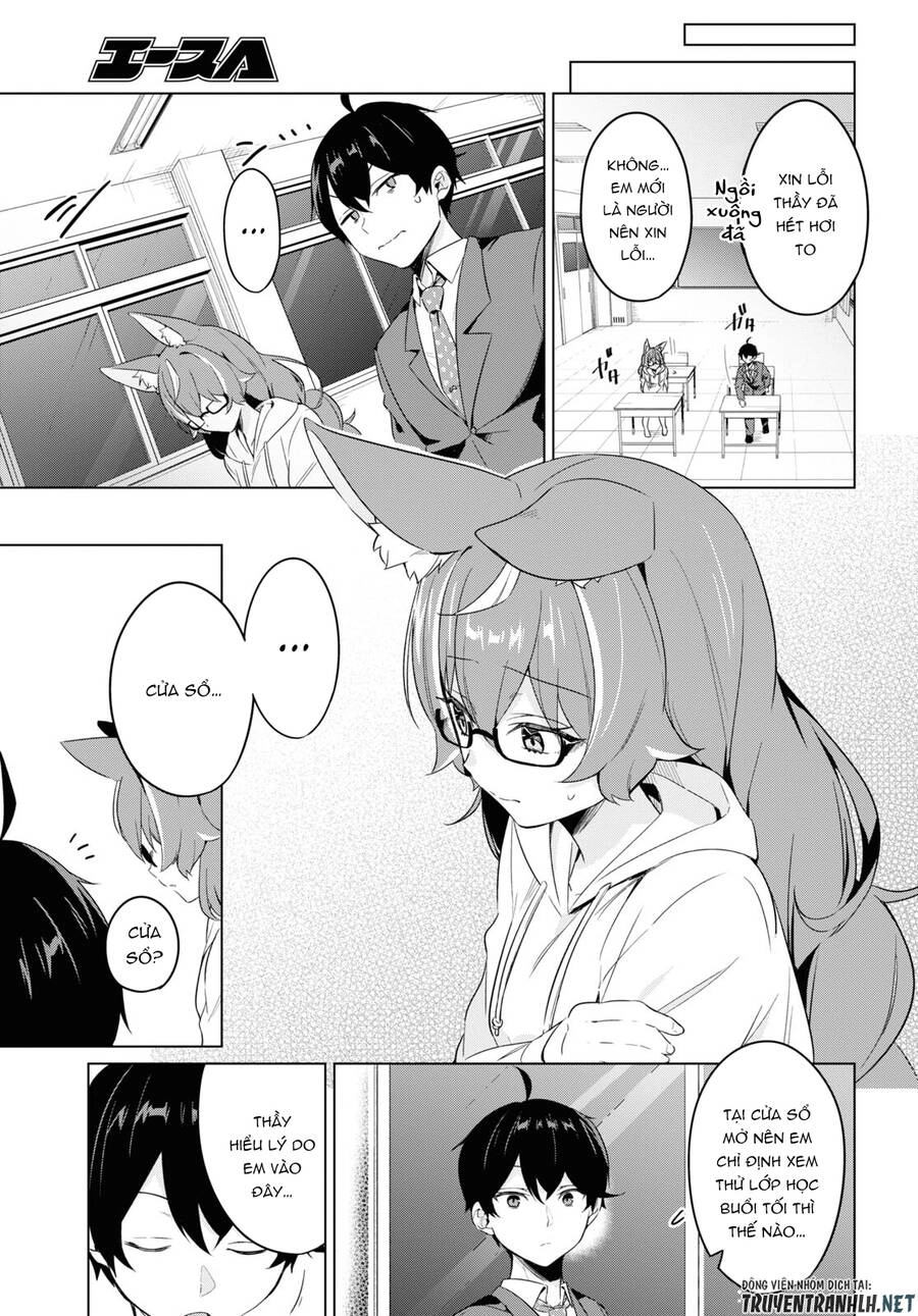 Jingai Kyoushitsu No Ningen-Girai Kyoushi: Hitoma-Sensei, Watashi-Tachi Ni Ningen O Oshiete Kuremasen Ka? Chapter 4 - 10